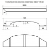 Евроштакетник Slater 130 мм